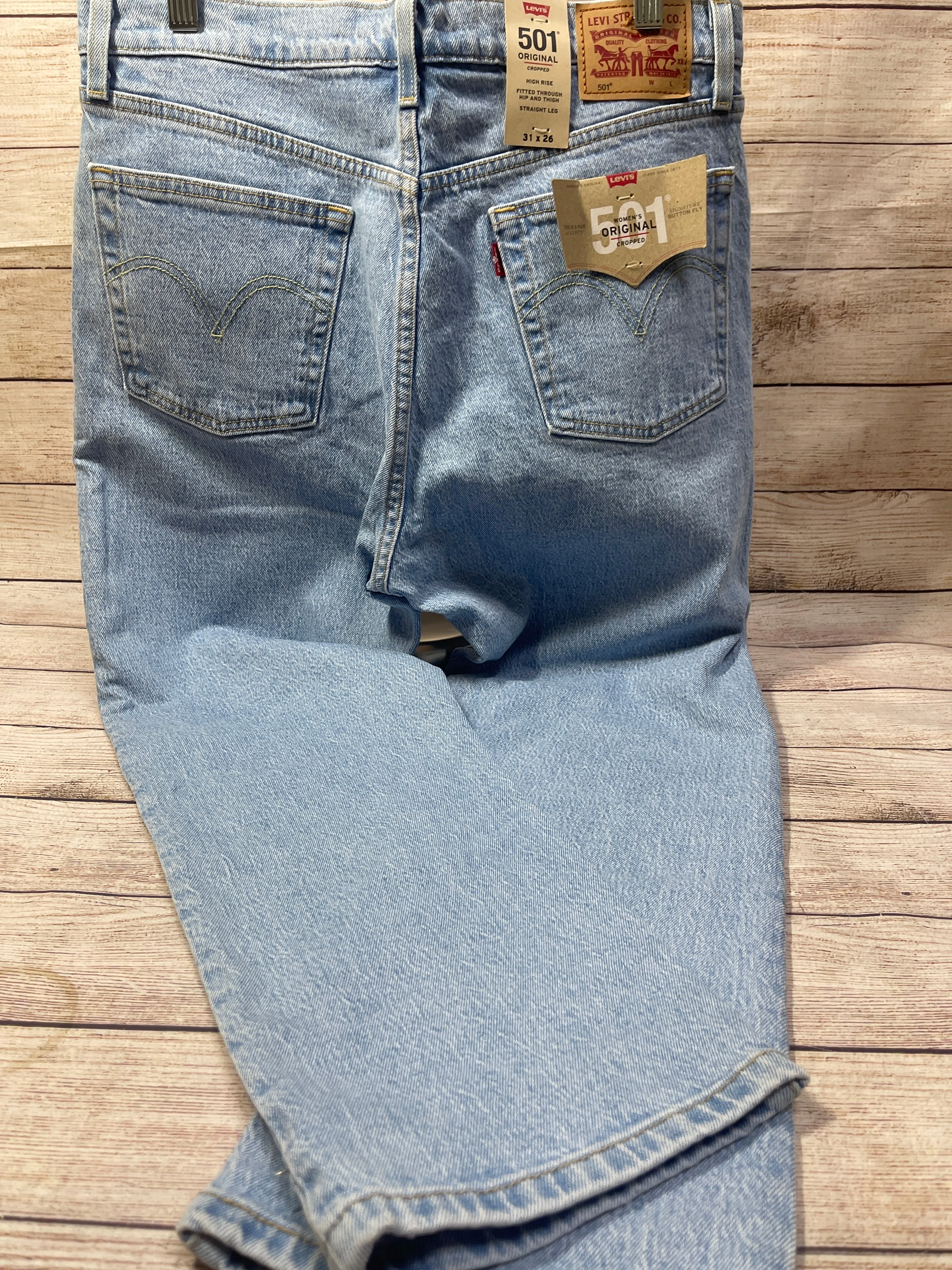 Jeans Straight By Levis  Size: 8