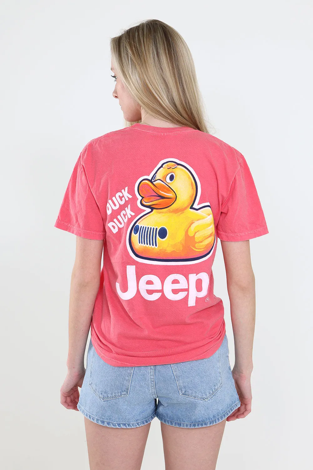 Jeep Duck T-Shirt in Watermelon | 3093-WATERMELON
