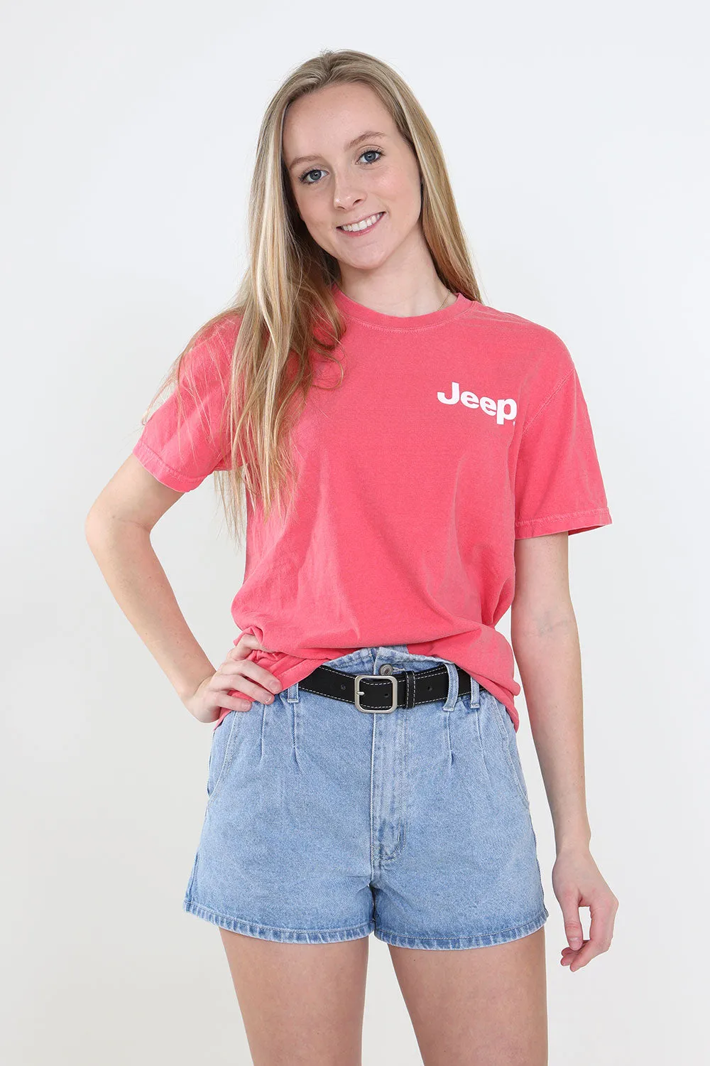 Jeep Duck T-Shirt in Watermelon | 3093-WATERMELON