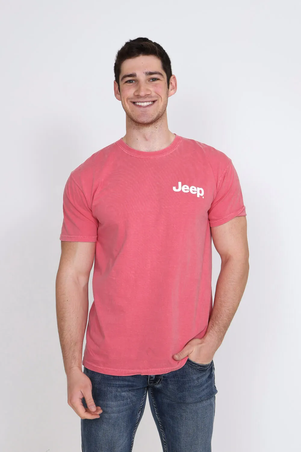 Jeep Duck T-Shirt in Watermelon | 3093-WATERMELON