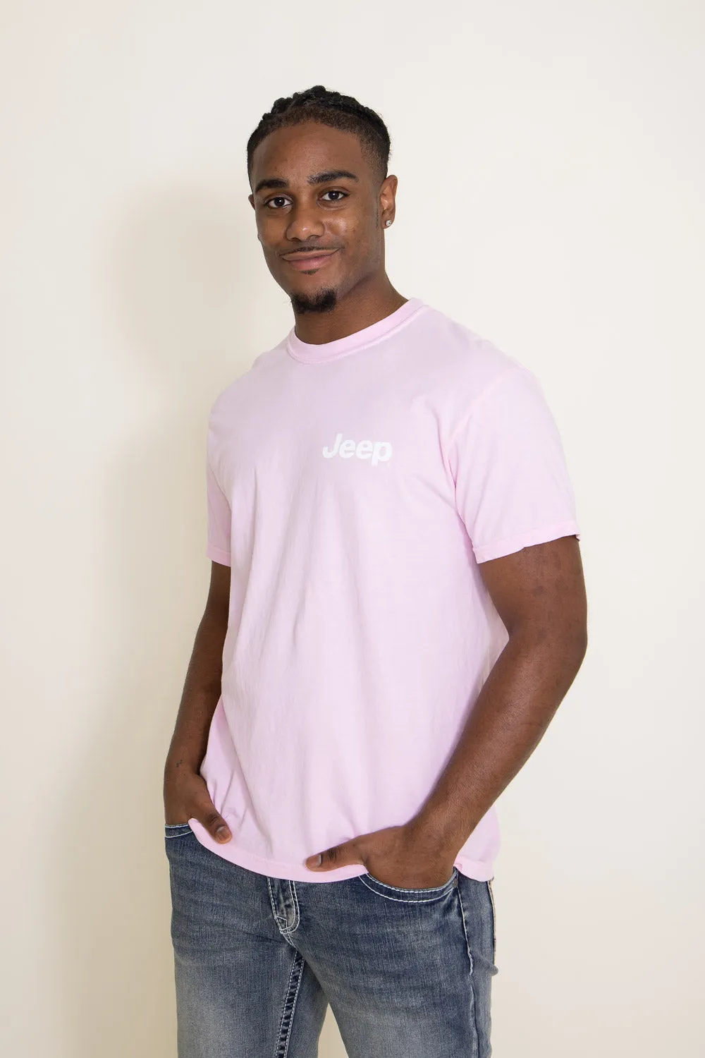 Jeep Thing T-Shirt in Pink | 3086-BLOSSOM