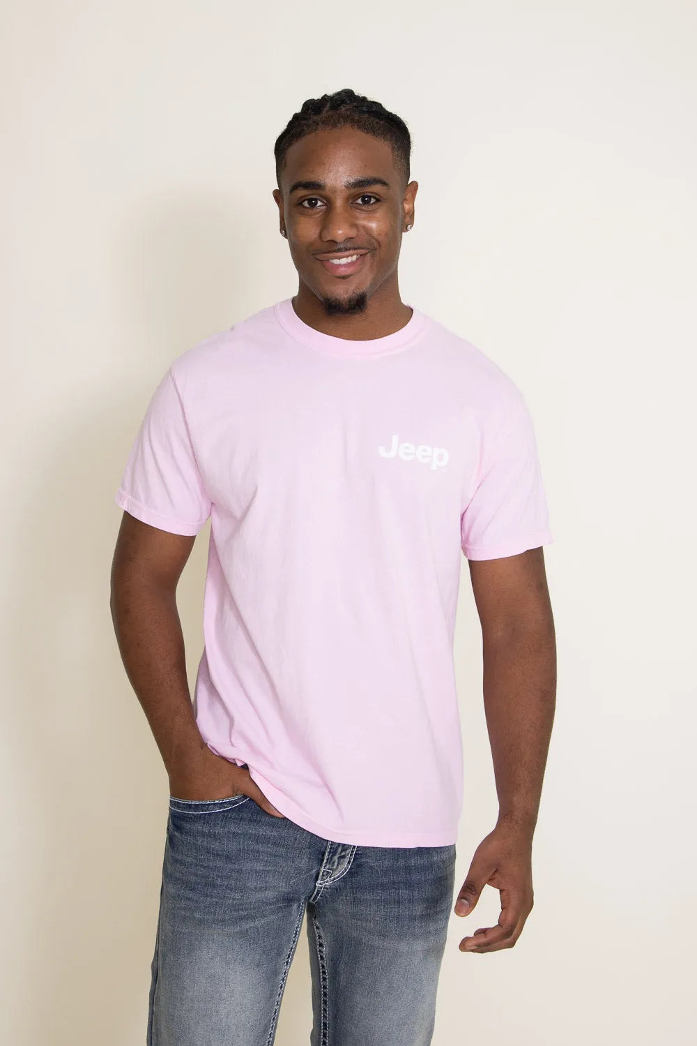 Jeep Thing T-Shirt in Pink | 3086-BLOSSOM
