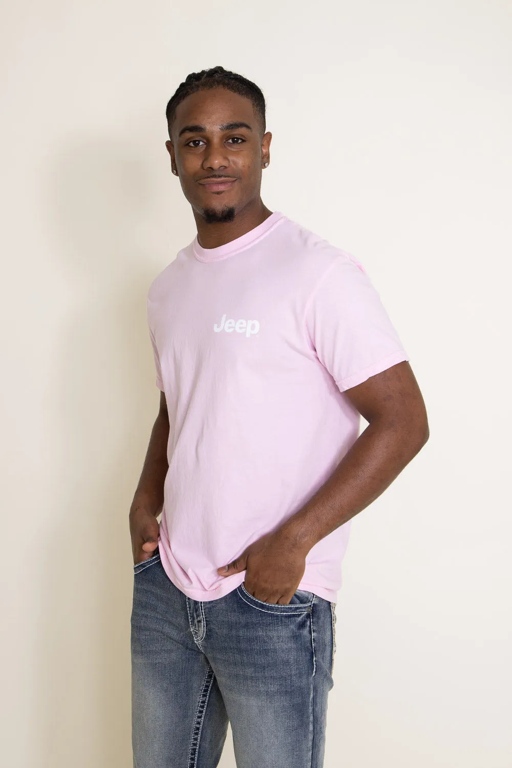 Jeep Thing T-Shirt in Pink | 3086-BLOSSOM