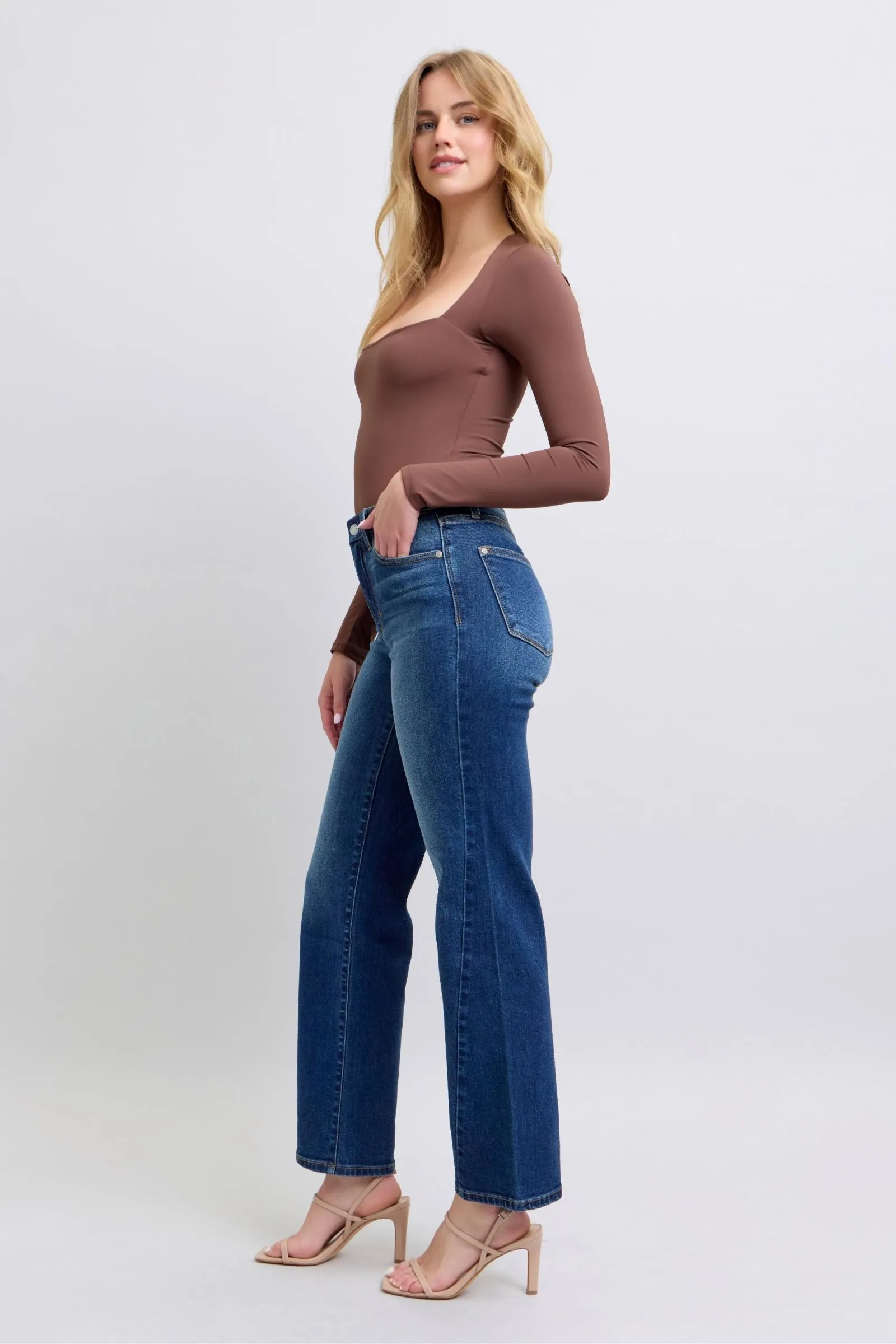 Judy Blue Straight Jeans