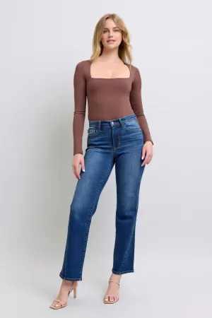 Judy Blue Straight Jeans