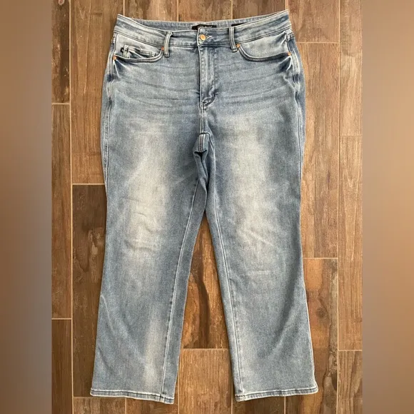 Judy Blue Straight Leg High Waist Jeans Sz 18W