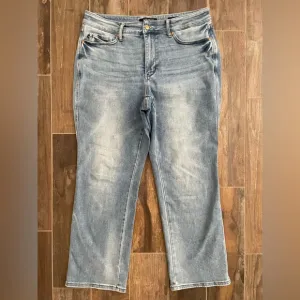 Judy Blue Straight Leg High Waist Jeans Sz 18W
