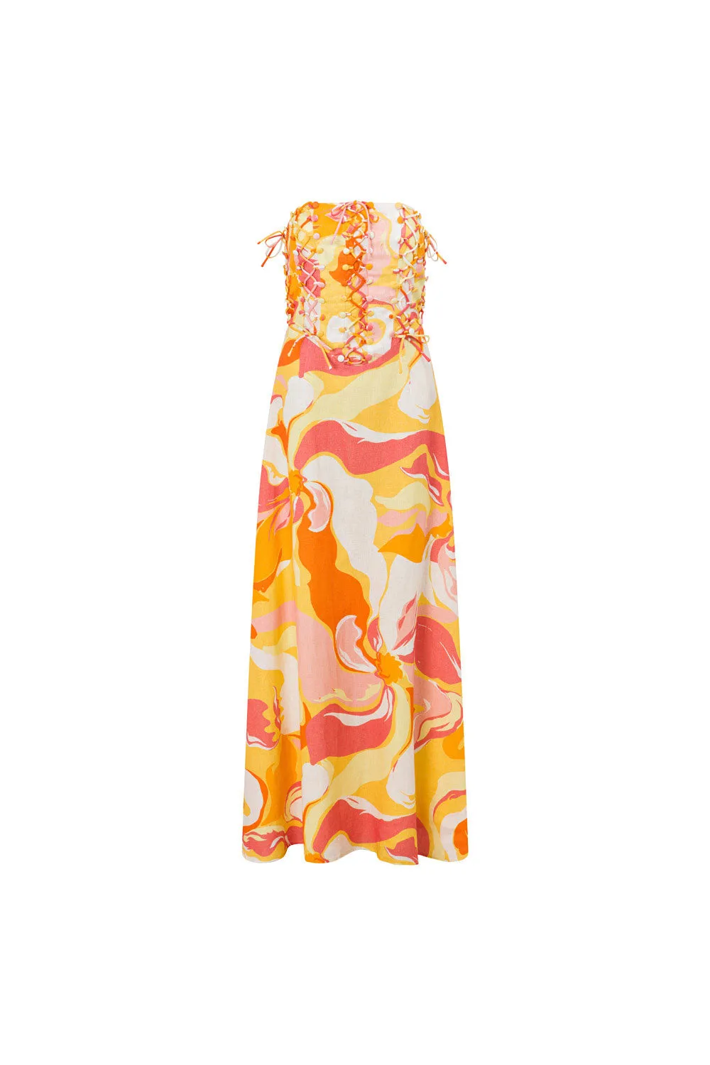 Kahlo Dress - Calista Sunset