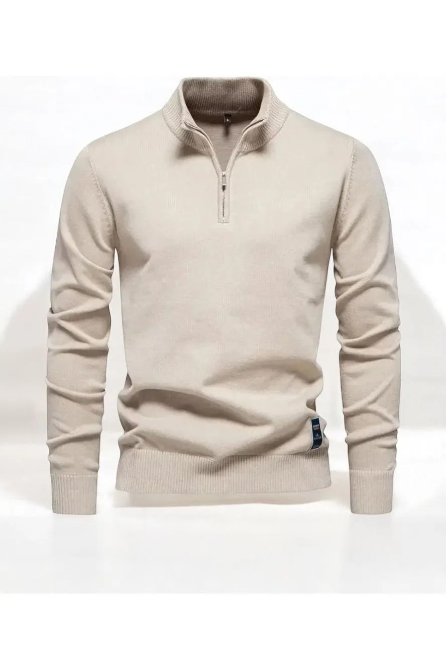 Kai – Classic Men’s Zipper Pullover