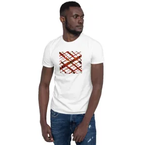 Kente Crossing African Print Short-Sleeve Unisex T-Shirt