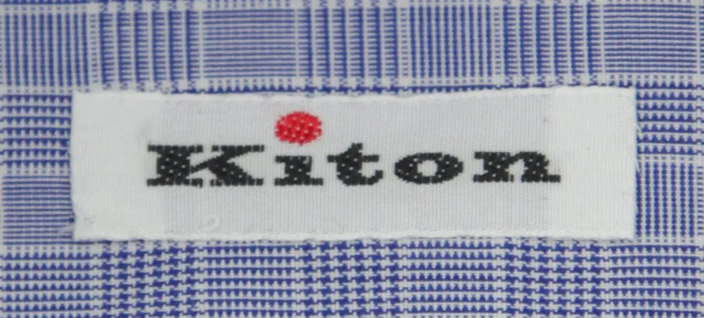 Kiton Blue Shirt - Slim