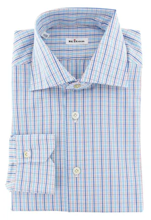 Kiton Blue Shirt - Slim
