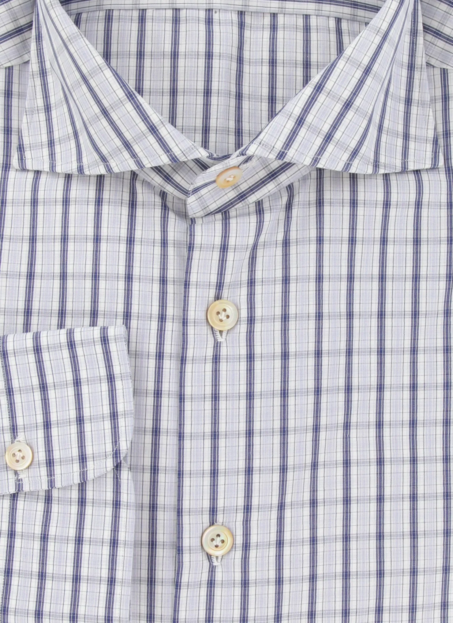 Kiton Blue Shirt - Slim