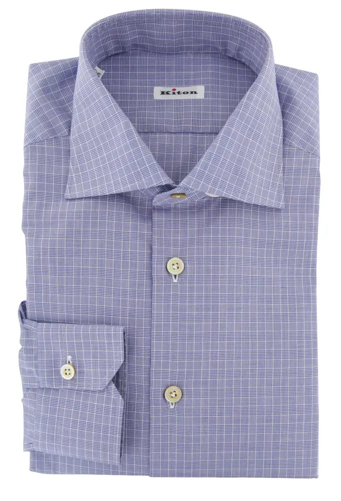 Kiton Blue Shirt - Slim
