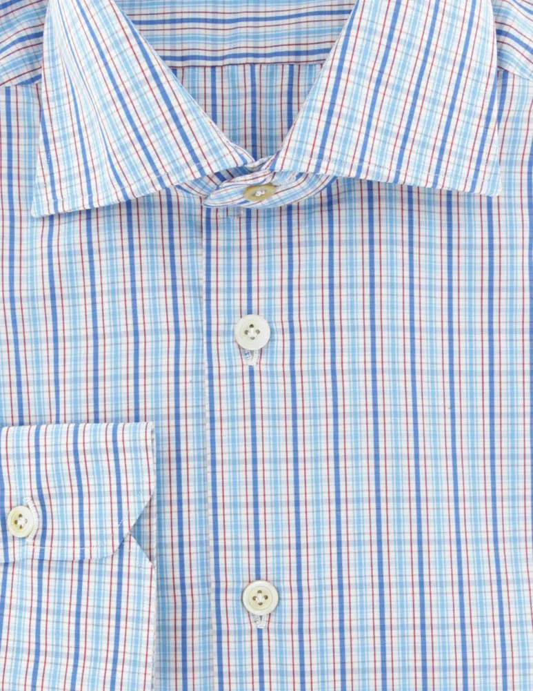 Kiton Blue Shirt - Slim