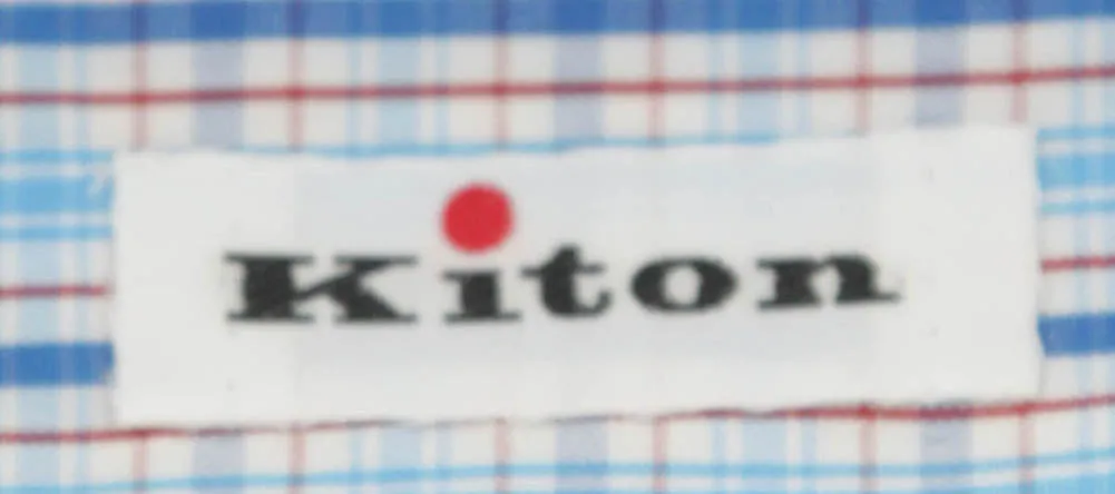Kiton Blue Shirt - Slim