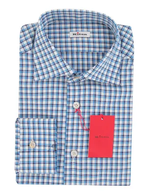Kiton Blue Shirt - Slim