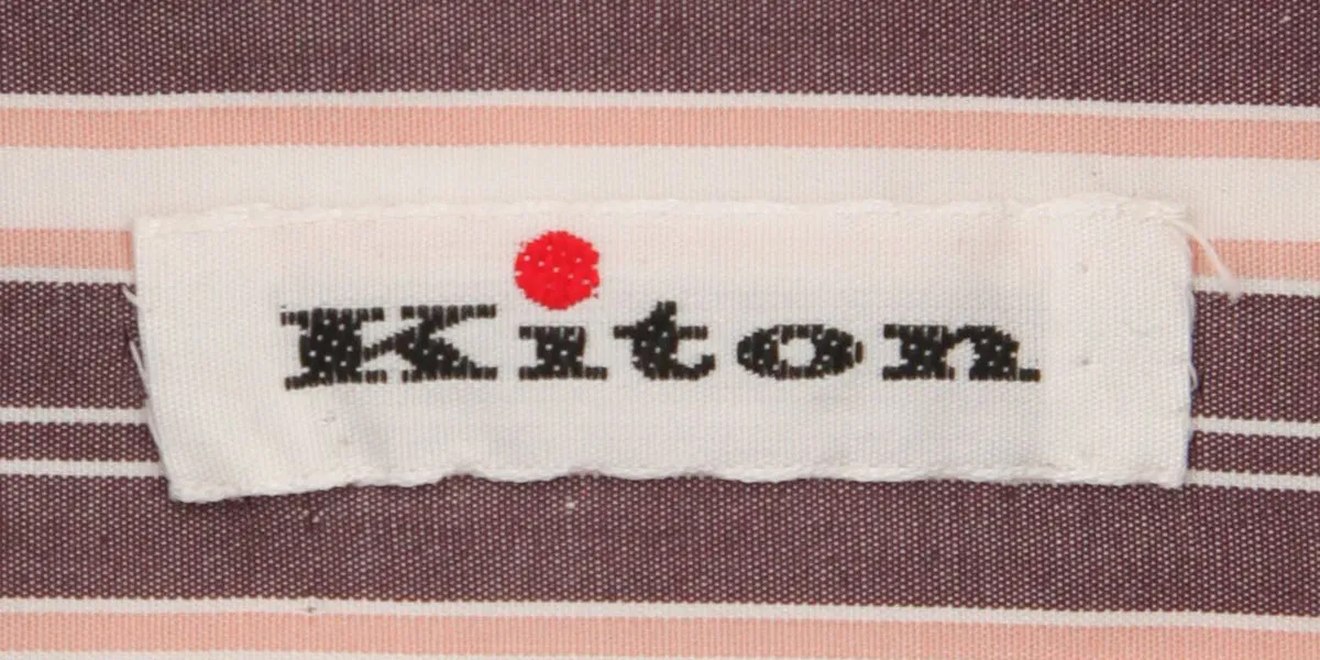 Kiton Dark Brown Shirt - Slim