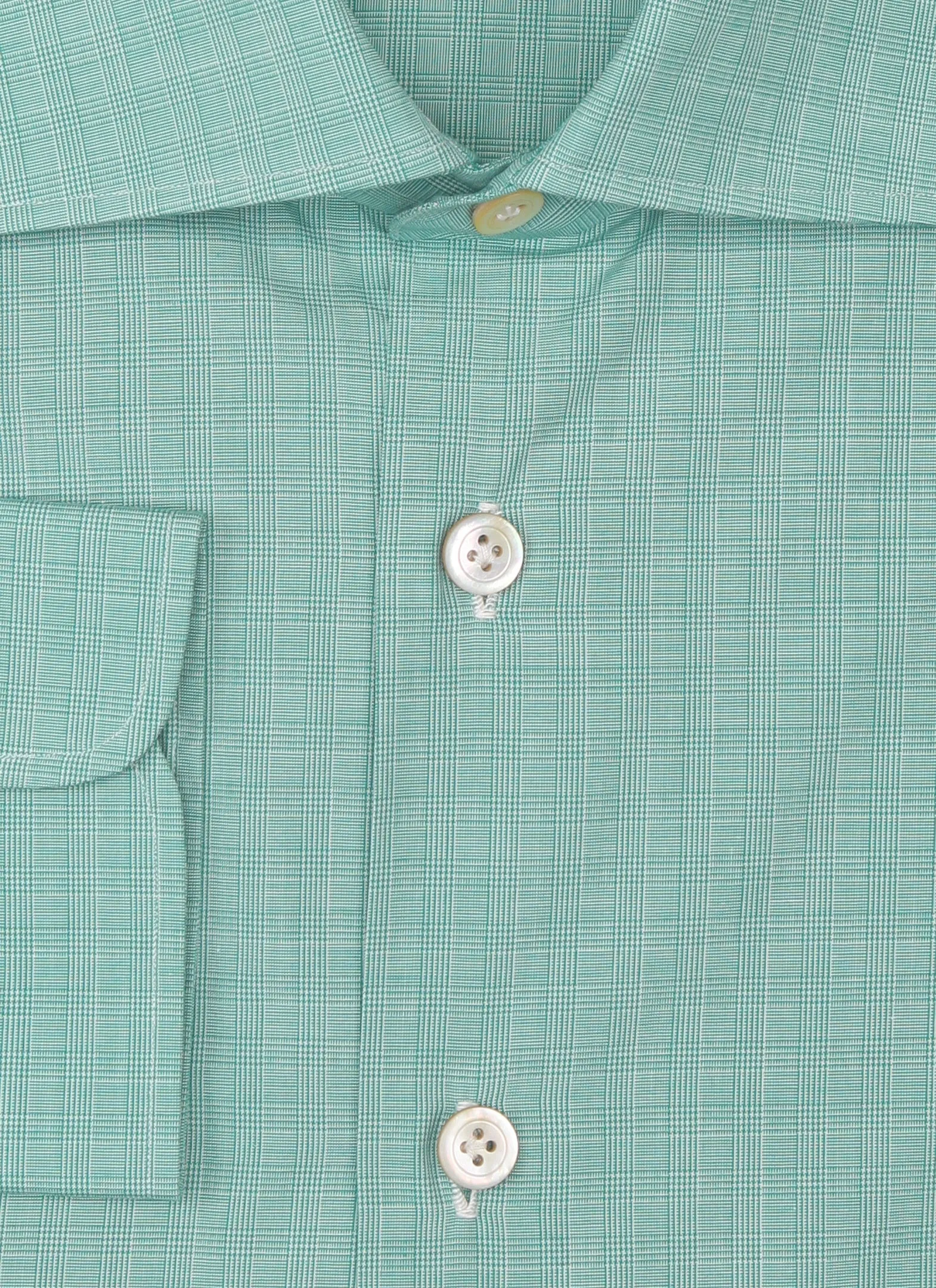 Kiton Green Shirt - Slim