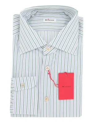 Kiton Green Shirt - Slim