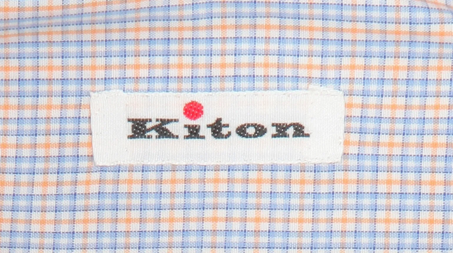 Kiton Orange Shirt - Slim
