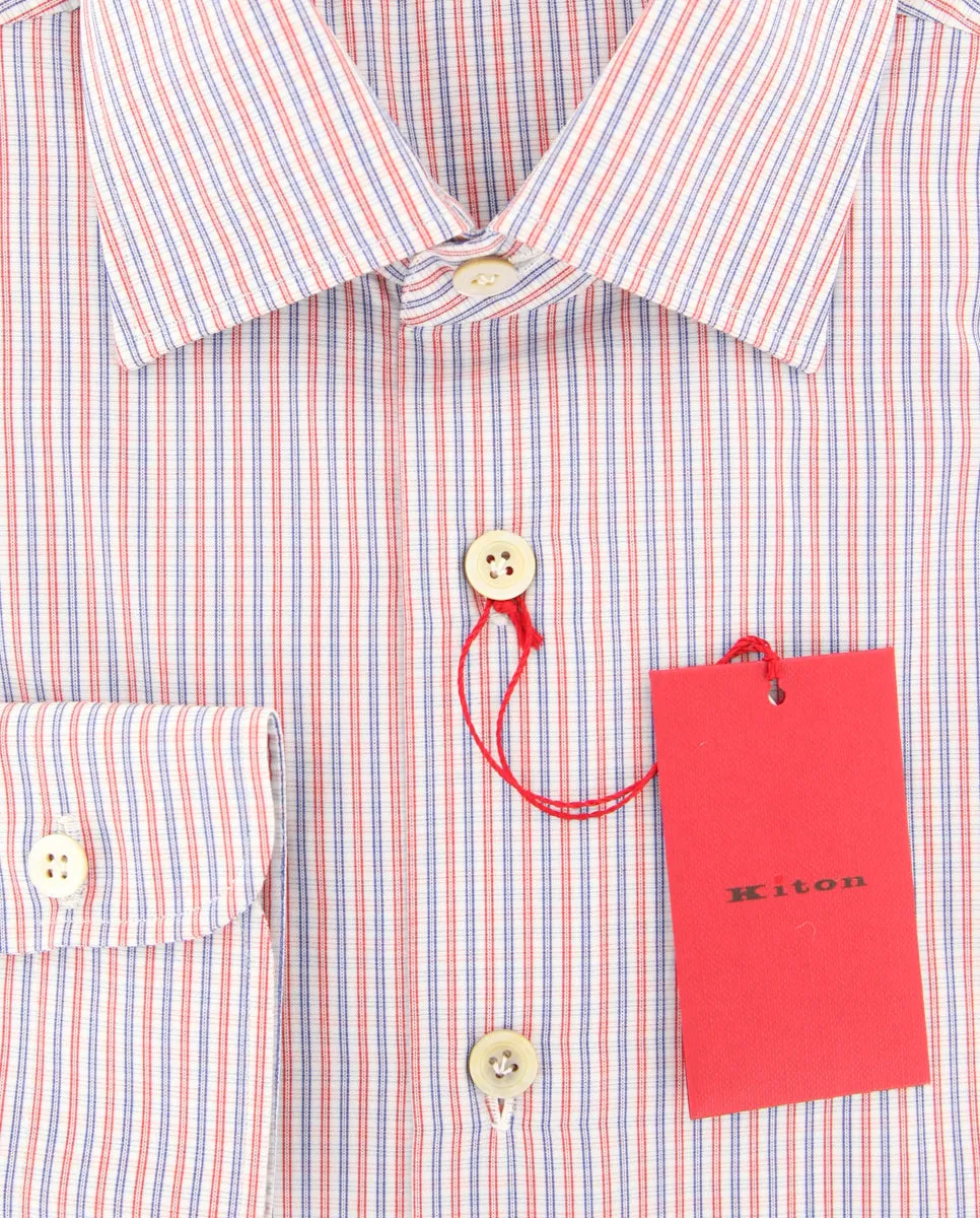 Kiton Red Shirt - Slim