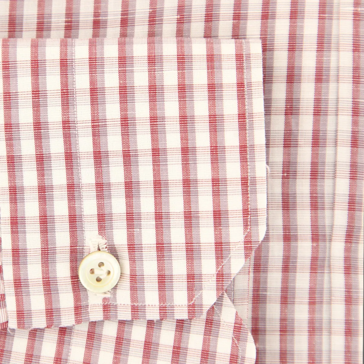 Kiton Red Shirt - Slim