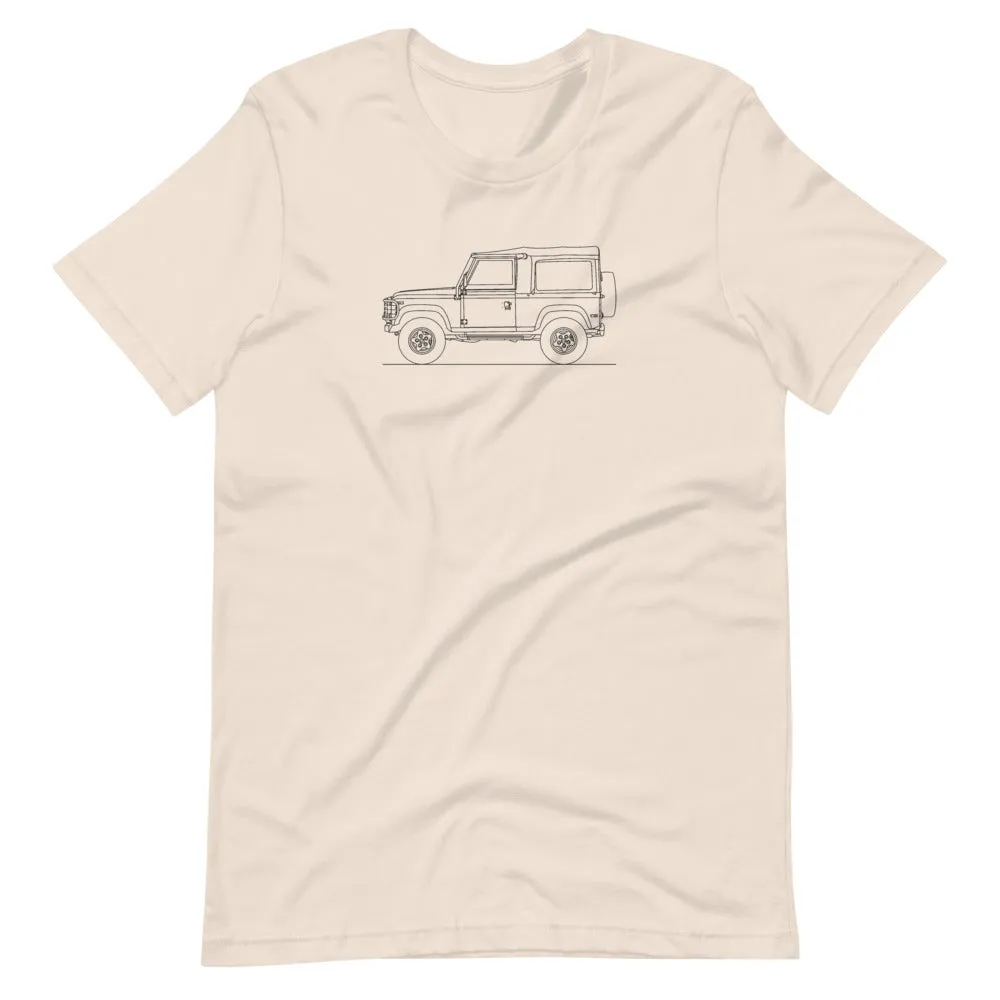 Land Rover Defender 90 Outline T-shirt