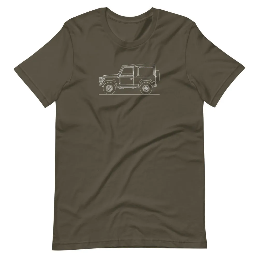 Land Rover Defender 90 Outline T-shirt
