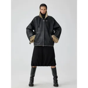 Leather Shearling Jacket