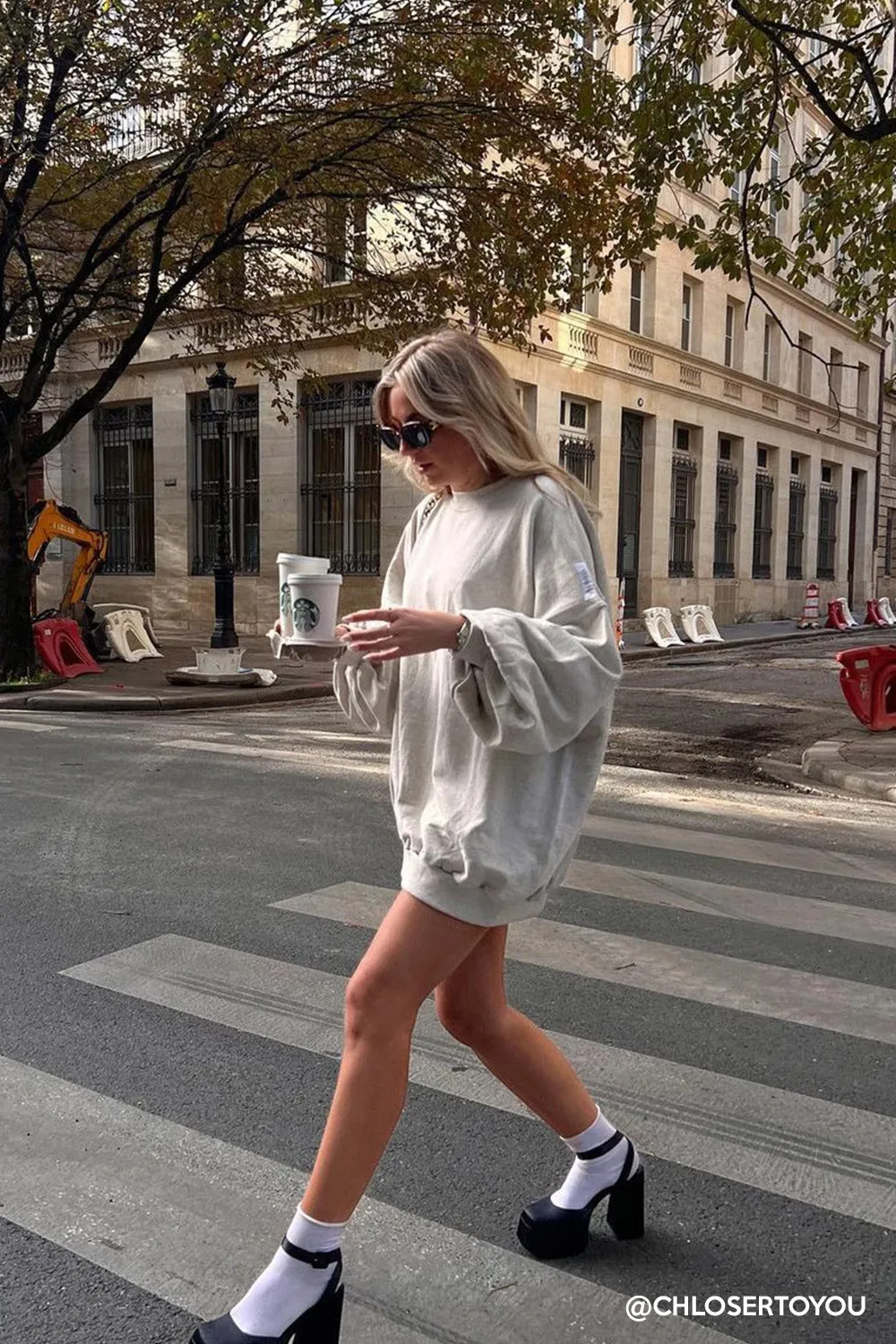 Lexi Oversized Sweatshirt/Dress