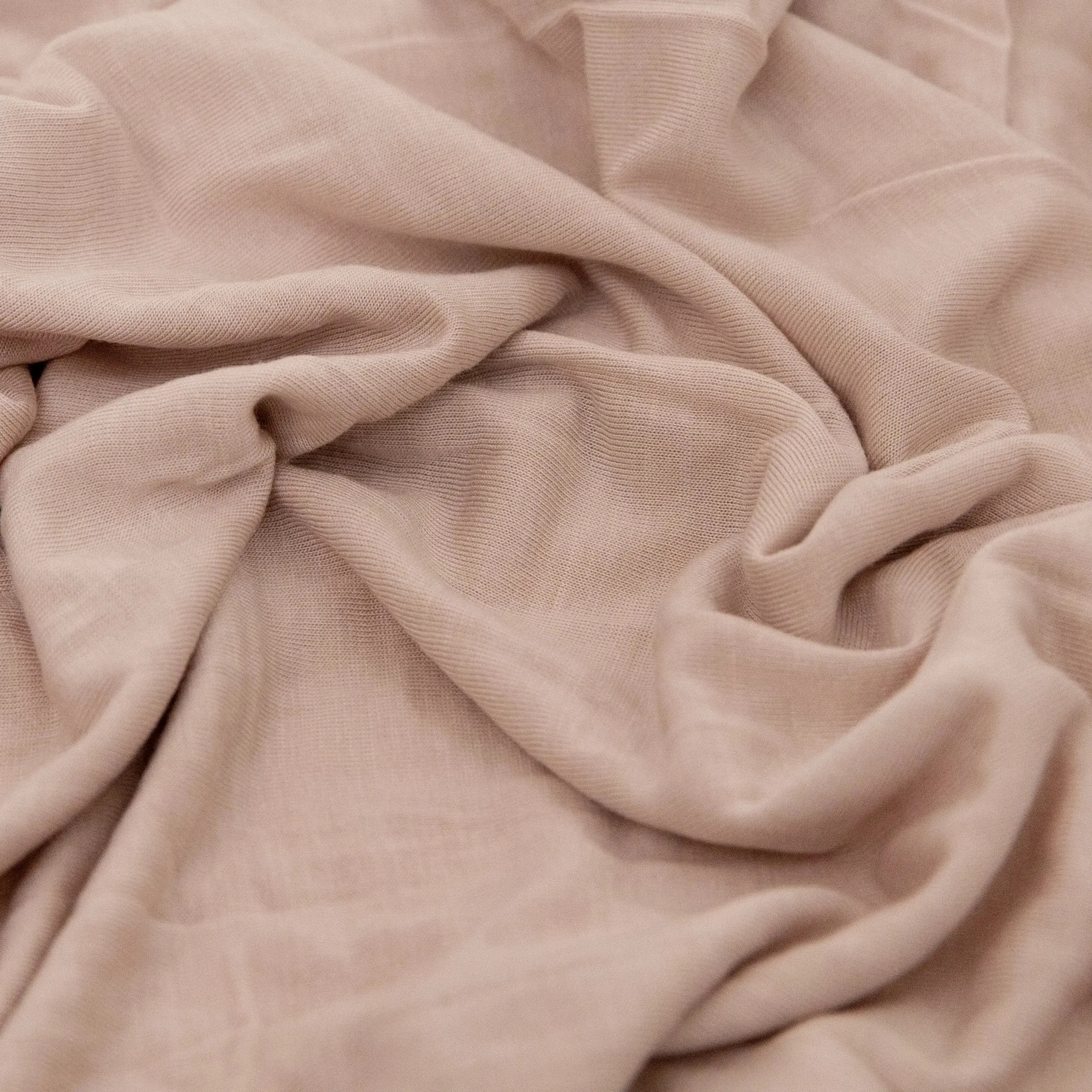 Little Unicorn Soft Blush Stretch Knit Swaddle Blanket