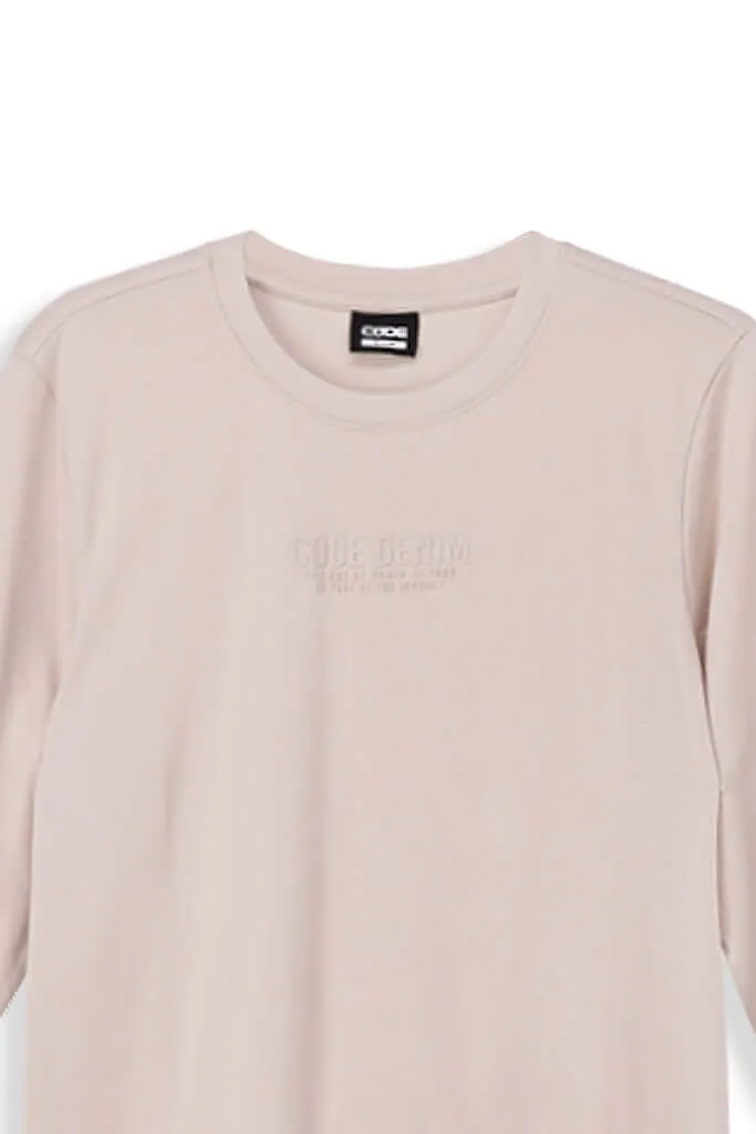 Long Sleeve T-Shirt _ 156969 _ Pumice Stone