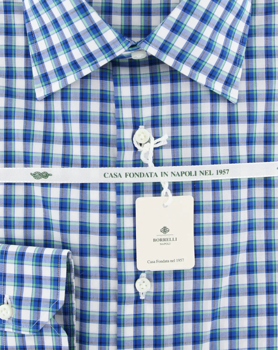 Luigi Borrelli Blue Shirt - Slim