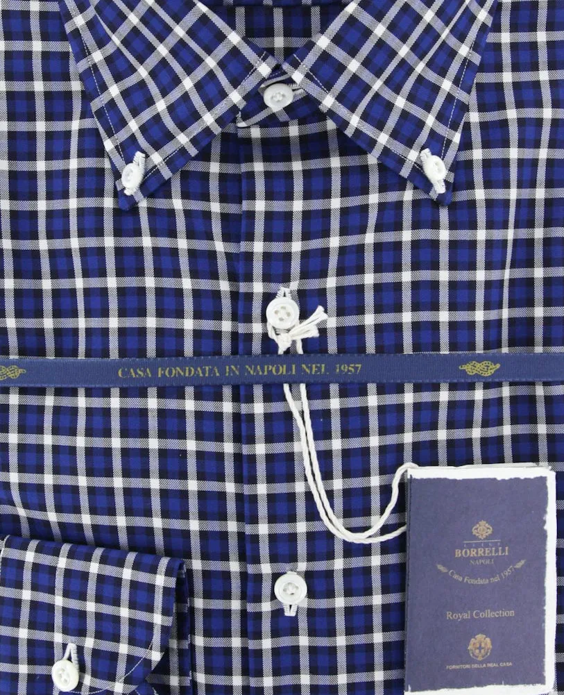 Luigi Borrelli Blue Shirt - Slim