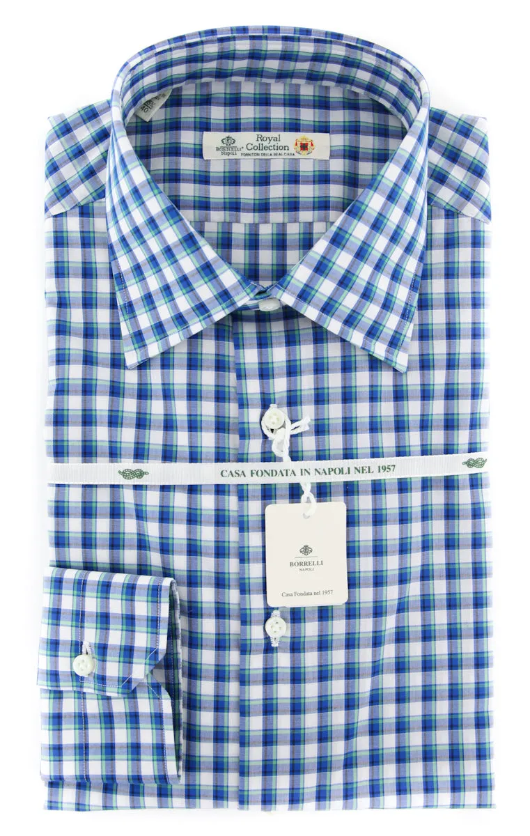 Luigi Borrelli Blue Shirt - Slim