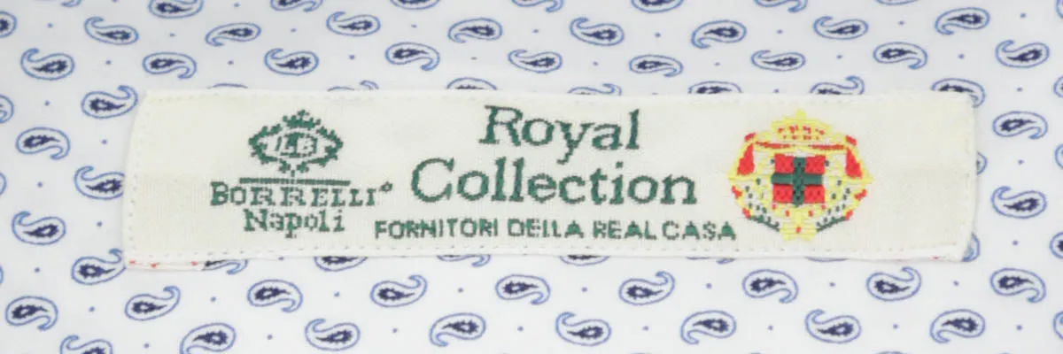 Luigi Borrelli Blue Shirt - Slim