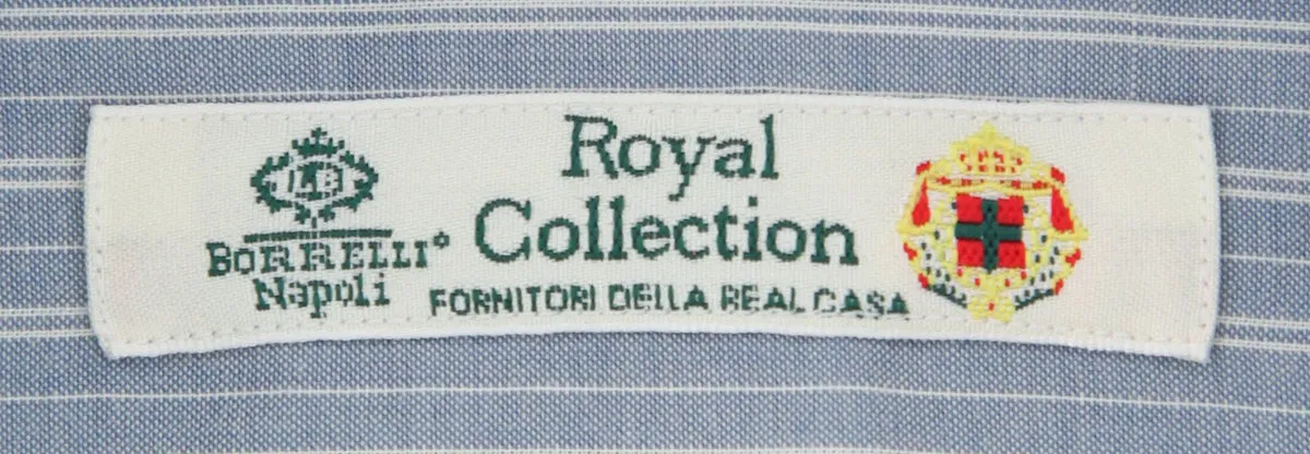 Luigi Borrelli Blue Shirt - Slim