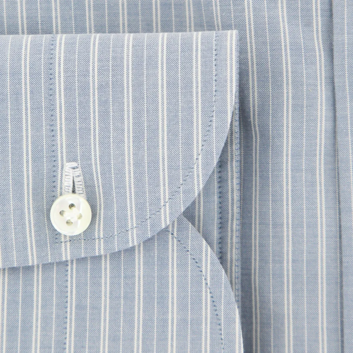 Luigi Borrelli Blue Shirt - Slim