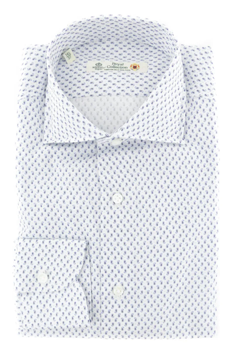 Luigi Borrelli Blue Shirt - Slim