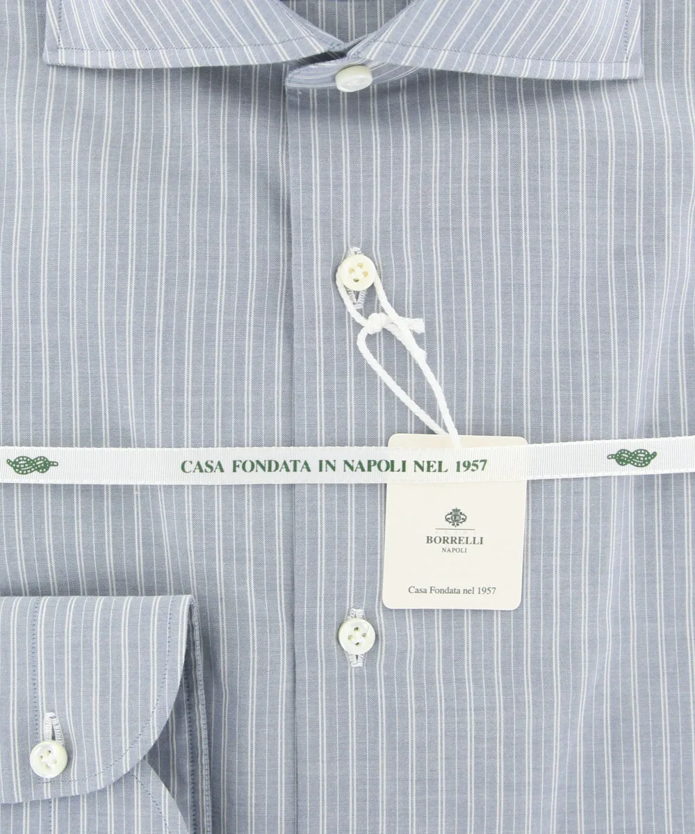 Luigi Borrelli Blue Shirt - Slim
