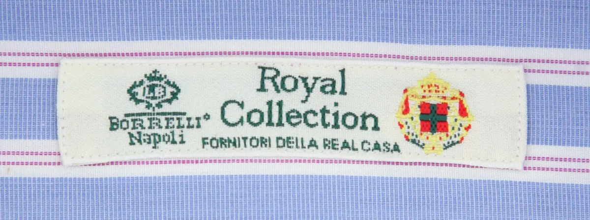 Luigi Borrelli Blue Shirt - Slim