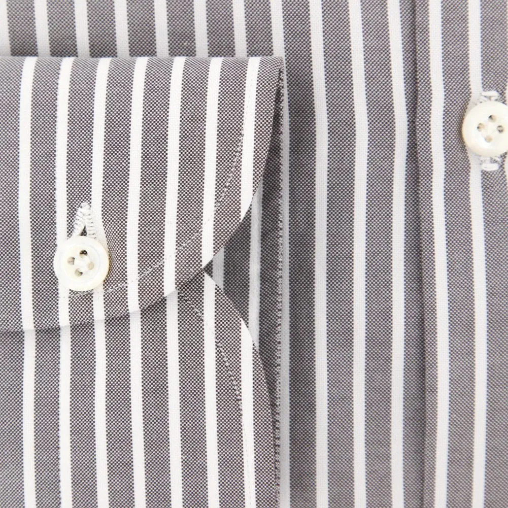 Luigi Borrelli Brown Shirt - Slim