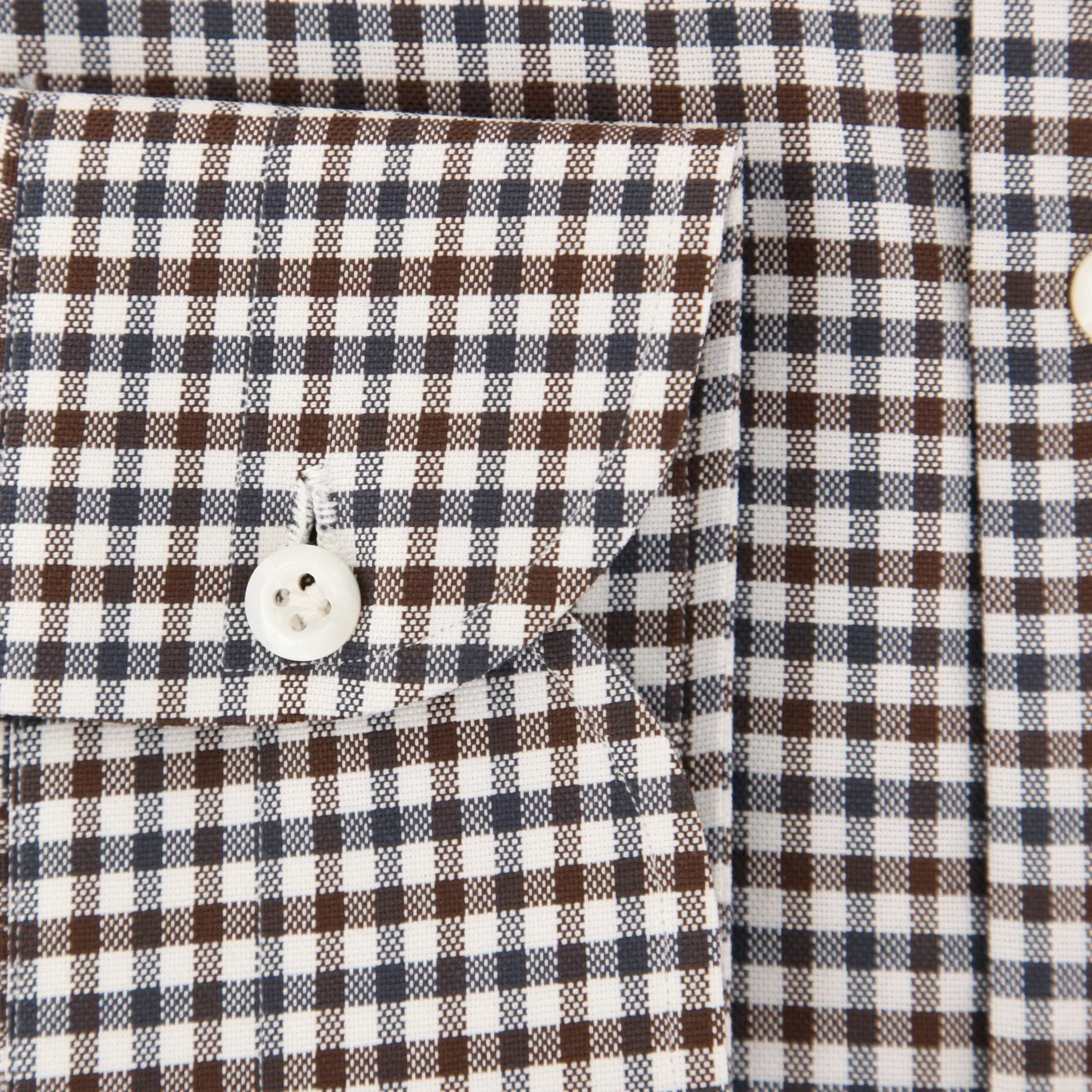 Luigi Borrelli Brown Shirt - Slim
