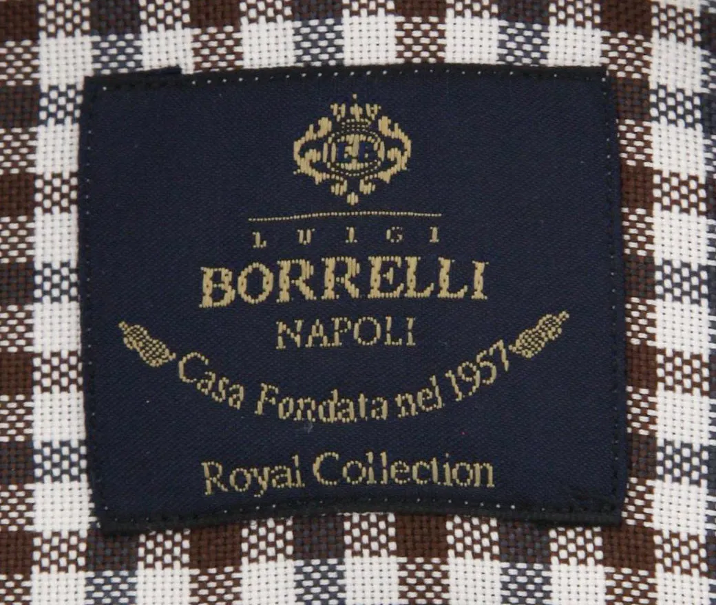 Luigi Borrelli Brown Shirt - Slim