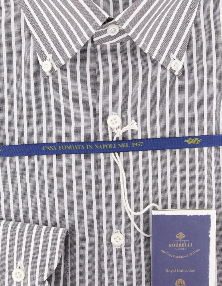Luigi Borrelli Brown Shirt - Slim