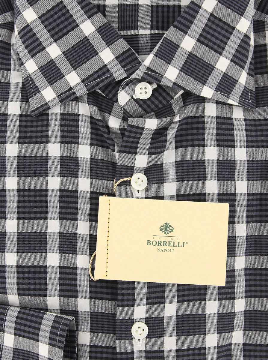 Luigi Borrelli Gray Shirt - Extra Slim