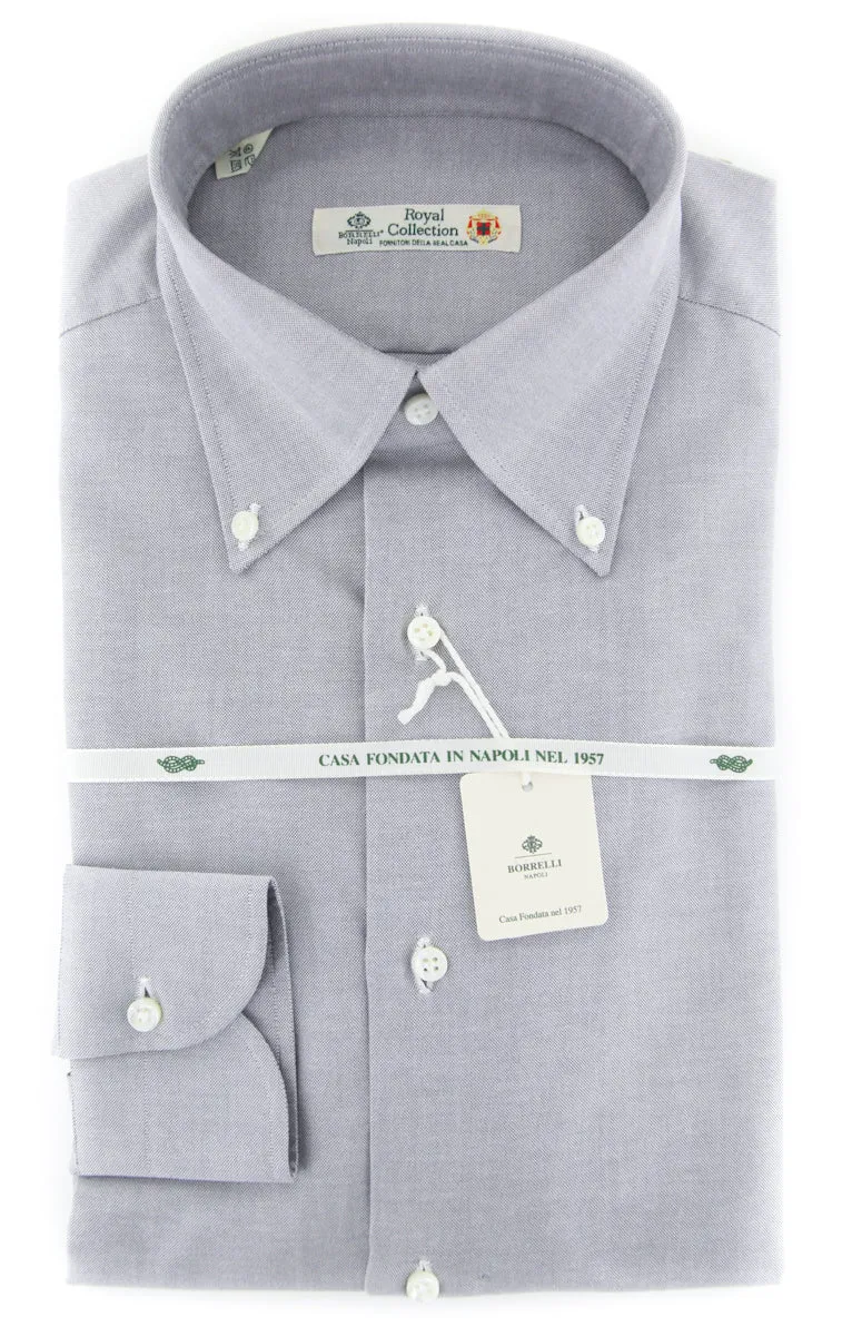 Luigi Borrelli Gray Shirt - Slim