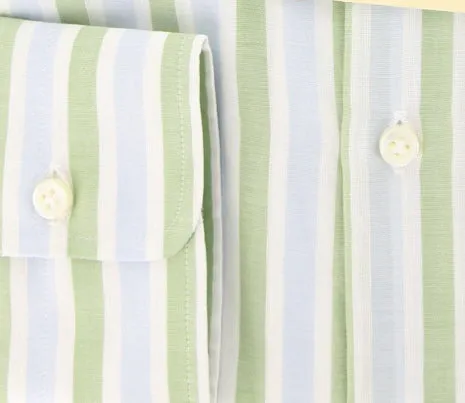 Luigi Borrelli Green Shirt – Size: 16 US / 41 EU