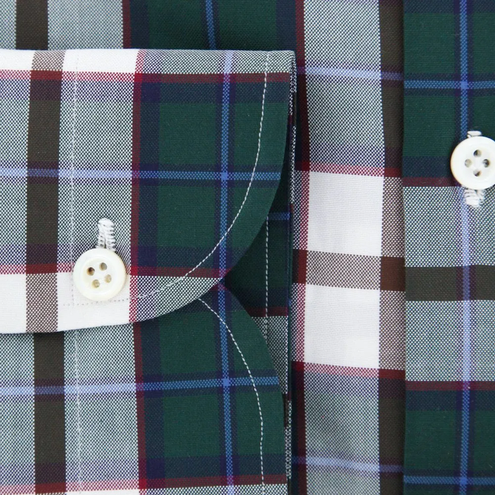 Luigi Borrelli Green Shirt - Slim